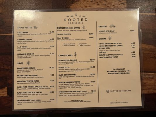 Menu photo 8 Rooted Rotisserie Baltimore, MD Menu photo 8 Rooted Rotisserie Baltimore, MD