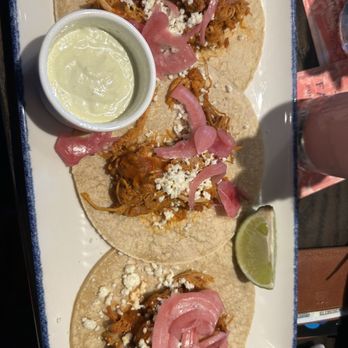 Savannah Tequila - Chicken tingas TINGA TACO - Mexican Near Me - Savannah, Georgia