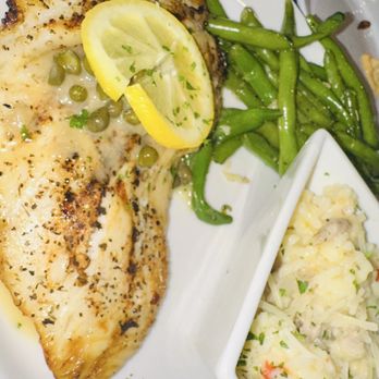 1885 Grill - Kennesaw - Snapper Piccata with sides - Steakhouses Near Me - Kennesaw, Georgia 1885 Grill - Kennesaw - Snapper Piccata with sides - Steakhouses Near Me - Kennesaw, Georgia