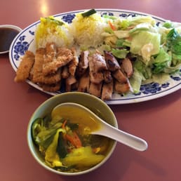 Not a bad $7 lunch. The egg drop soup is the best I've had at a restaurant. Not a bad $7 lunch. The egg drop soup is the best I've had at a restaurant.
