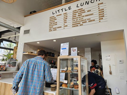 little lunch coffee + snacks by null