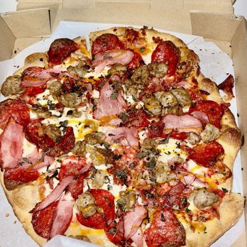 zpizza - Zmokehouse (Meat Lover Pizza) @hybrideater - Pizza Near Me - West Hollywood, California zpizza - Zmokehouse (Meat Lover Pizza) @hybrideater - Pizza Near Me - West Hollywood, California