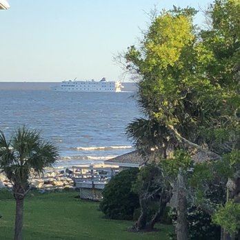 Ocean Lodge Resort - View from room 301 Balcony - Hotels Near Me - St Simons, Georgia