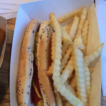 Ariston Restaurant - Hot dog & fries. - Greek Near Me - Hazel Crest, Illinois