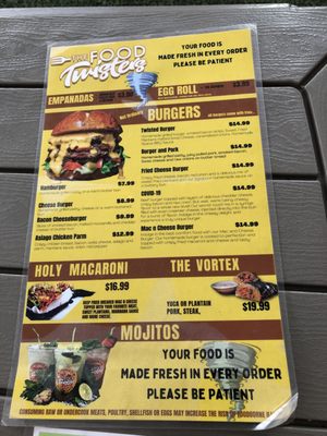 Menu photo 1 The Food Twisters Lehigh Acres, FL Menu photo 1 The Food Twisters Lehigh Acres, FL
