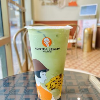 Auntea Jenny - Premium Matcha Daifuku Cheese Foam - Bubble Tea Near Me - San Gabriel, California Auntea Jenny - Premium Matcha Daifuku Cheese Foam - Bubble Tea Near Me - San Gabriel, California