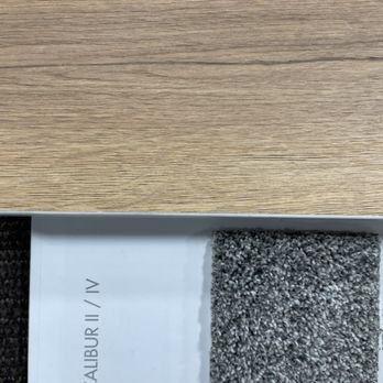 Floor Store - Sample piece of the laminate and carpet we chose. - Flooring Near Me - Rancho Cordova, California Floor Store - Sample piece of the laminate and carpet we chose. - Flooring Near Me - Rancho Cordova, California