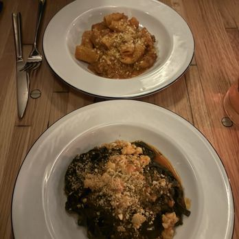 Cucina Morini - rigatoni and the squid ink one - Italian Near Me - Washington, DC, District of Columbia Cucina Morini - rigatoni and the squid ink one - Italian Near Me - Washington, DC, District of Columbia