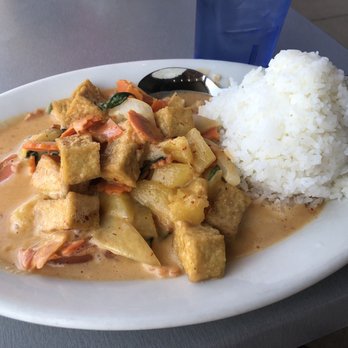 Thai Pot Cafe - Pineapple curry with tofu. Perfection. - Thai Near Me - Denver, Colorado Thai Pot Cafe - Pineapple curry with tofu. Perfection. - Thai Near Me - Denver, Colorado
