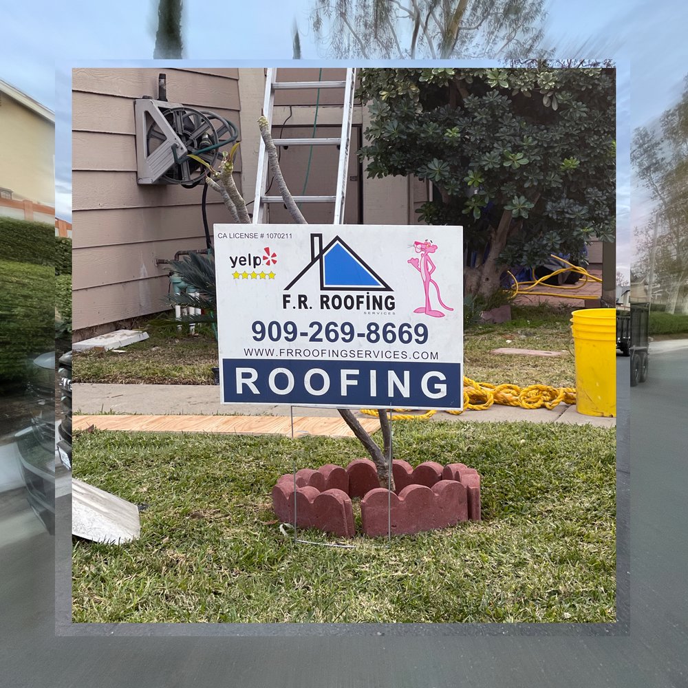 Slide of FR Roofing Services