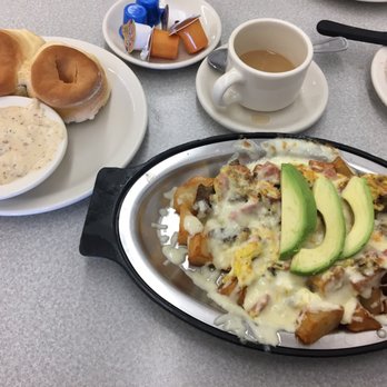 Savoy - California skillet minus peppers and onions. Can order with pancake. Recommend splitting or save left overs for later. So much food! - New American Near Me - Tulsa, Oklahoma Savoy - California skillet minus peppers and onions. Can order with pancake. Recommend splitting or save left overs for later. So much food! - New American Near Me - Tulsa, Oklahoma