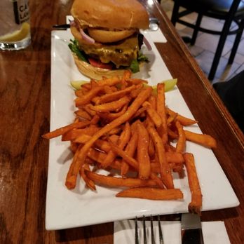 Christopher's Bistro - Bistro burger and yam fries - New American Near Me - Chester, New York Christopher's Bistro - Bistro burger and yam fries - New American Near Me - Chester, New York