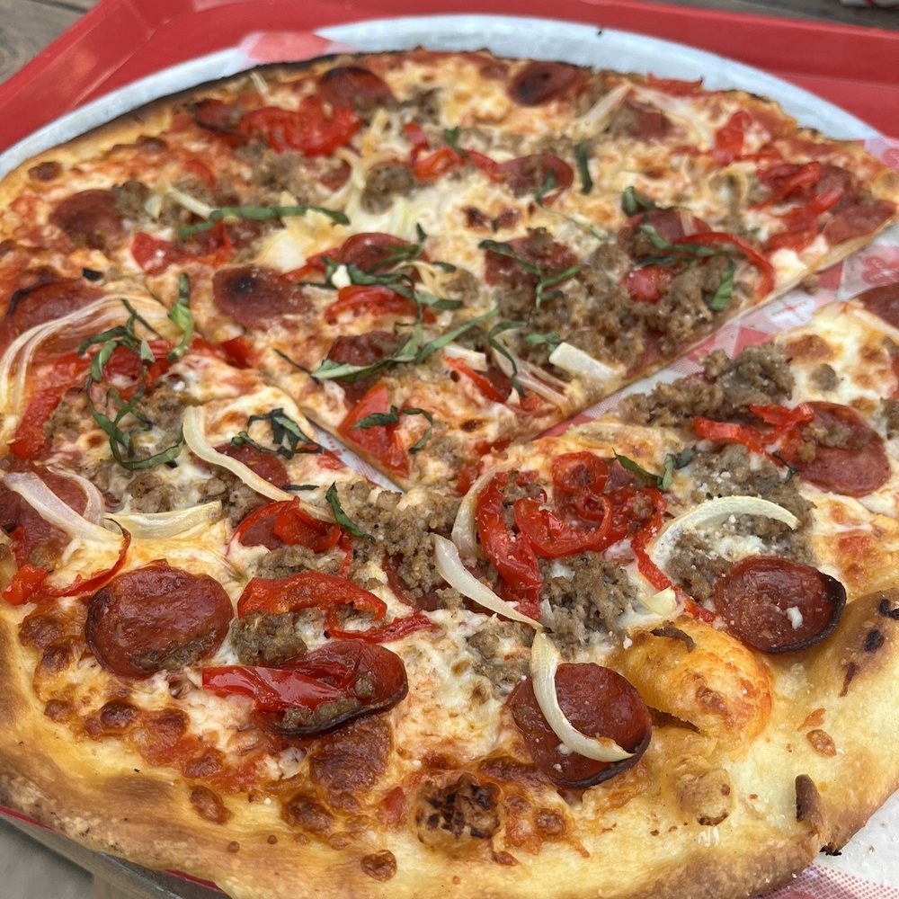Rockwell Beer Garden - Supreme - Pizza Near Me - St. Louis, Missouri Rockwell Beer Garden - Supreme - Pizza Near Me - St. Louis, Missouri