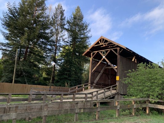 Felton Covered Bridge by null