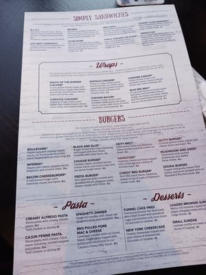 Menu photo 1 Boulevard Bar & Grille - Lexington Circle Pines, MN