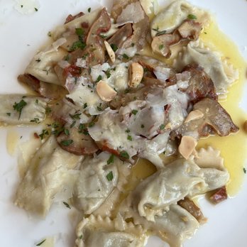 Campana - Lobster mushroom ravioli, my favorite thing we ordered - Italian Near Me - Portland, Oregon