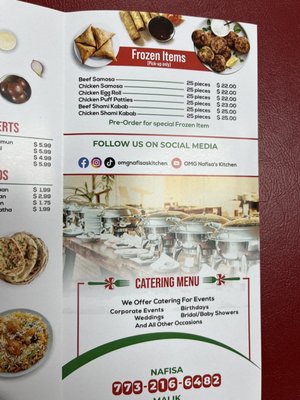 Menu photo 5 OMG Nafisa's Kitchen Morton Grove, IL