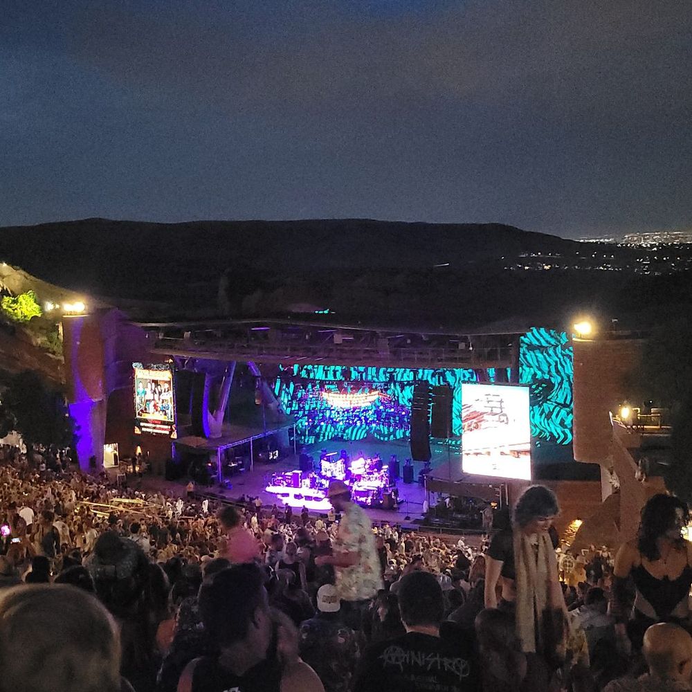 Red Rocks Park - Light show during concert at red rocks - Parks Near Me - Morrison, Colorado Red Rocks Park - Light show during concert at red rocks - Parks Near Me - Morrison, Colorado