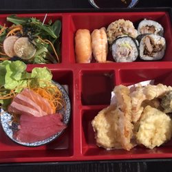 Komatsu Japanese Cuisine - 魚生便當,妹妹説味道可以