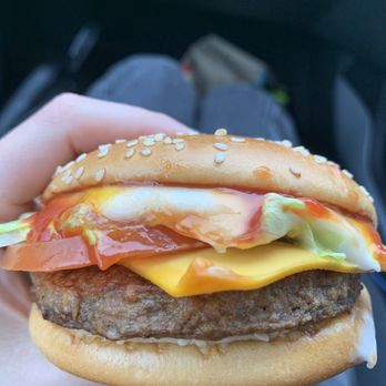 McDonald's Restaurant - McPlant Burger - We don't have this in the U.S. so I had to try it. It was very tasty! - American Near Me - Paisley, RFW McDonald's Restaurant - McPlant Burger - We don't have this in the U.S. so I had to try it. It was very tasty! - American Near Me - Paisley, RFW