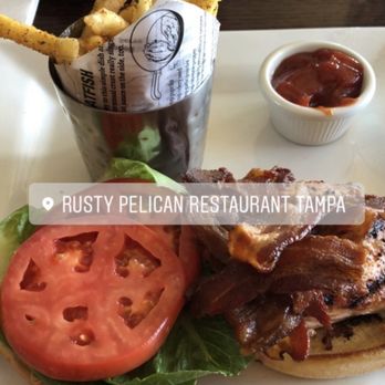 Rusty Pelican - Salmon BLT - Seafood Near Me - Tampa, Florida
