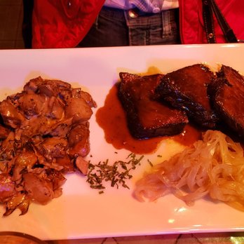 Rock Da Casbah - a plate of meat and vegetables - Bars Near Me - Saugerties, New York Rock Da Casbah - a plate of meat and vegetables - Bars Near Me - Saugerties, New York