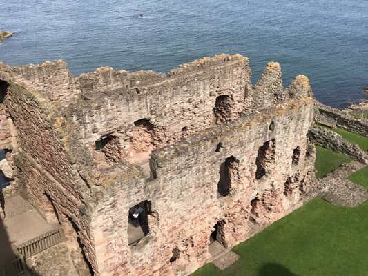 Tantallon Castle by null