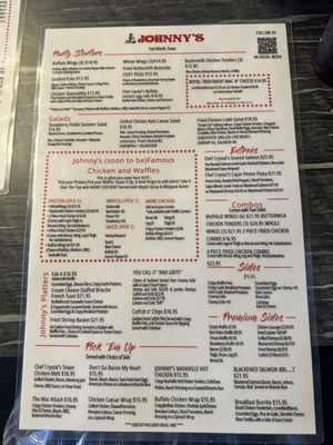 Menu photo 6 Johnny’s Chicken & Waffles Fort Worth, TX