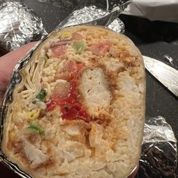 NASHVILLE HOT CRISPY CHICKEN BURRITO (NASHVILLE)