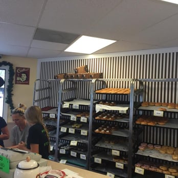 Jupiter Donuts - Get their early- these racks don't stay full very long. - Donuts Near Me - Jupiter, Florida
