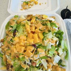 Shawarma Taco - Shawarma chicken nachos