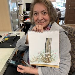 Fine Art Studio - She is a treasure and eager to learn