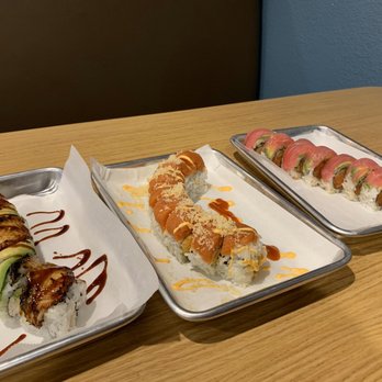 J Sushi Brea - Dragon roll, Blazing Night Roll, Lemon Roll - Japanese Near Me - Brea, California J Sushi Brea - Dragon roll, Blazing Night Roll, Lemon Roll - Japanese Near Me - Brea, California