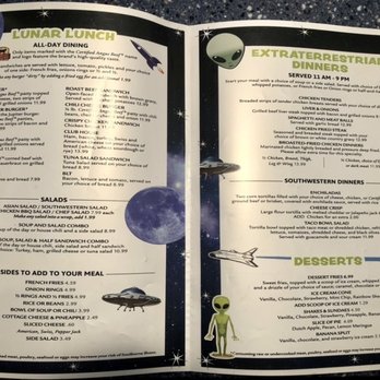 Space Age Restaurant and Bar - Menu Space Age Restaurant Gila Bend, Az. - Breakfast & Brunch Near Me - Gila Bend, Arizona