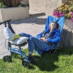 Eric Ferkel, MD - After being a month inside my home, I decided to get the healing properties of the Sun