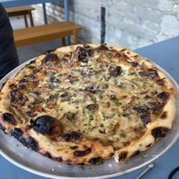 Mushroom pizza Mushroom pizza