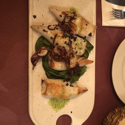 Squid very tender