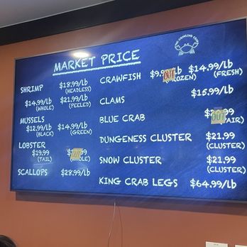 The Crawling Crab - Menu - Seafood Near Me - Lakewood, Colorado