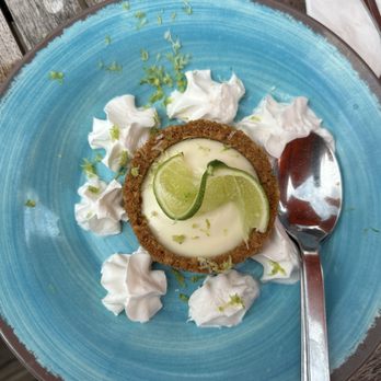 The Deck - Mini key lime pie - New American Near Me - Tybee Island, Georgia The Deck - Mini key lime pie - New American Near Me - Tybee Island, Georgia