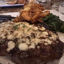 Crusted Grilled Ribeye Steak