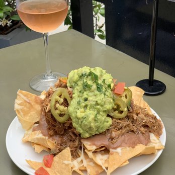 Prank - Nachos with carnitas! Highly recommend. - Cocktail Bars Near Me - Los Angeles, California