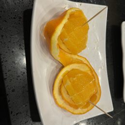 Harry made this as a complimentary desert delicious Harry made this as a complimentary desert delicious