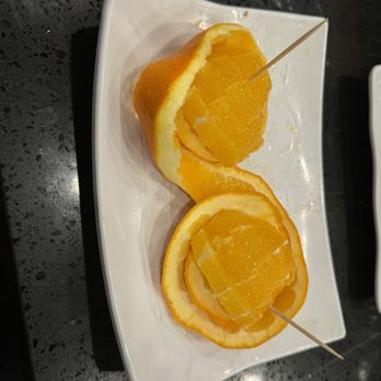 Wabi Sabi - Harry made this as a complimentary desert delicious - Sushi Bars Near Me - La Verne, California Wabi Sabi - Harry made this as a complimentary desert delicious - Sushi Bars Near Me - La Verne, California