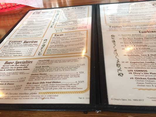 Menu photo 6 Chuy's Columbus, OH