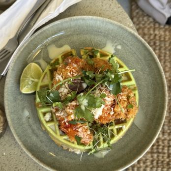 Cafe Gara - Crispy Chicken & Pandan Waffles - Coffee & Tea Near Me - Berkeley, California