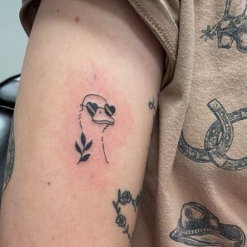 Royal Blood Tattoo - Duck tattoo by Jonathan! - Tattoo Near Me - Glendale, Arizona