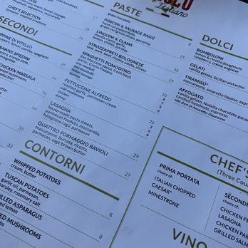 Fresco Italiano - Menu - Italian Near Me - Las Vegas, Nevada Fresco Italiano - Menu - Italian Near Me - Las Vegas, Nevada
