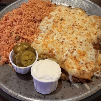 Mexican Village Restaurant - Enchiladas.. Beef and Chicken w/ rice - Mexican Near Me - Detroit, Michigan Mexican Village Restaurant - Enchiladas.. Beef and Chicken w/ rice - Mexican Near Me - Detroit, Michigan