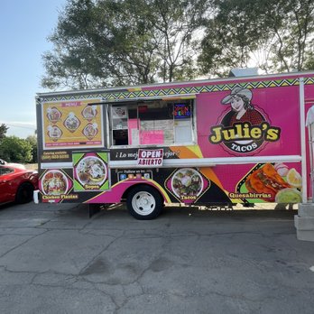 Julies Tacos - a food truck parked in a parking lot - Food Trucks Near Me - Kingsburg, California