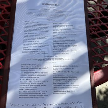 Red House BBQ - Menu - Barbeque Near Me - Tehachapi, California Red House BBQ - Menu - Barbeque Near Me - Tehachapi, California